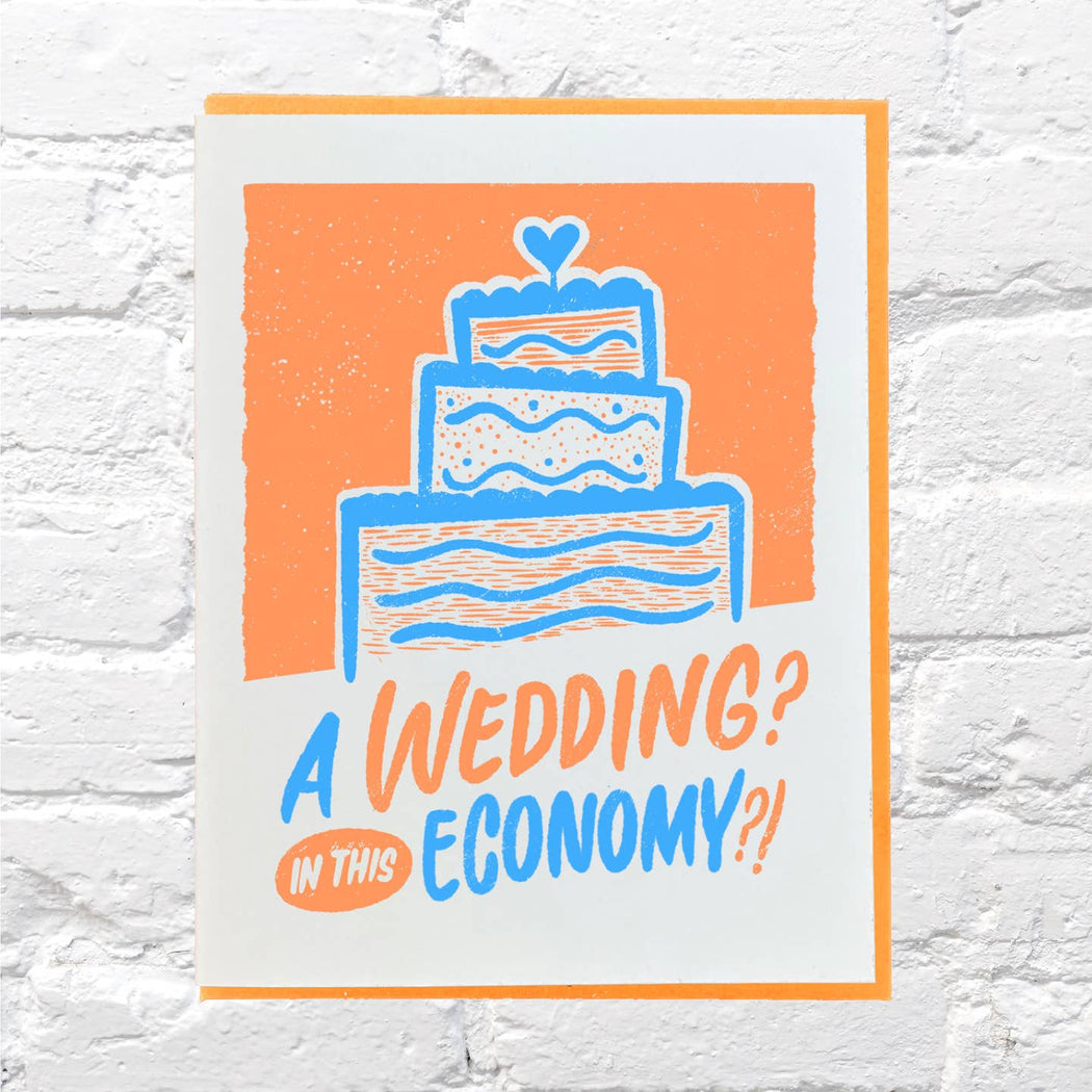 A Wedding in This Economy?! Card