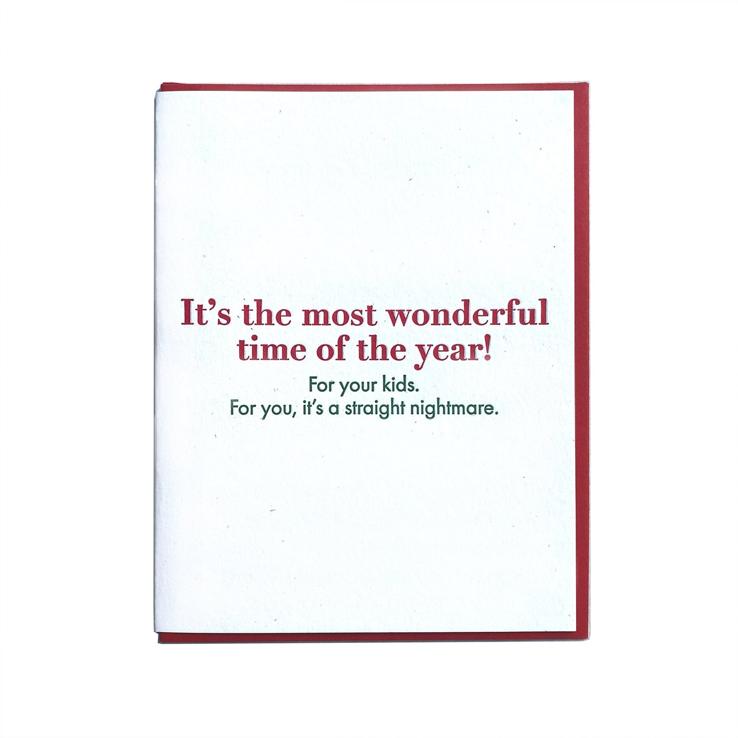 Nightmare for You Holiday Card