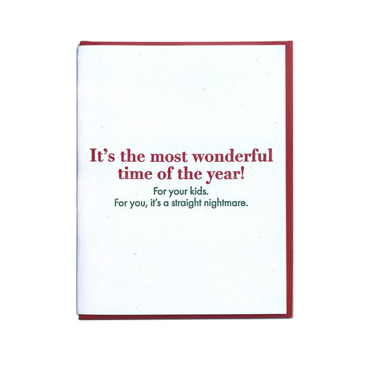 Nightmare for You Holiday Card
