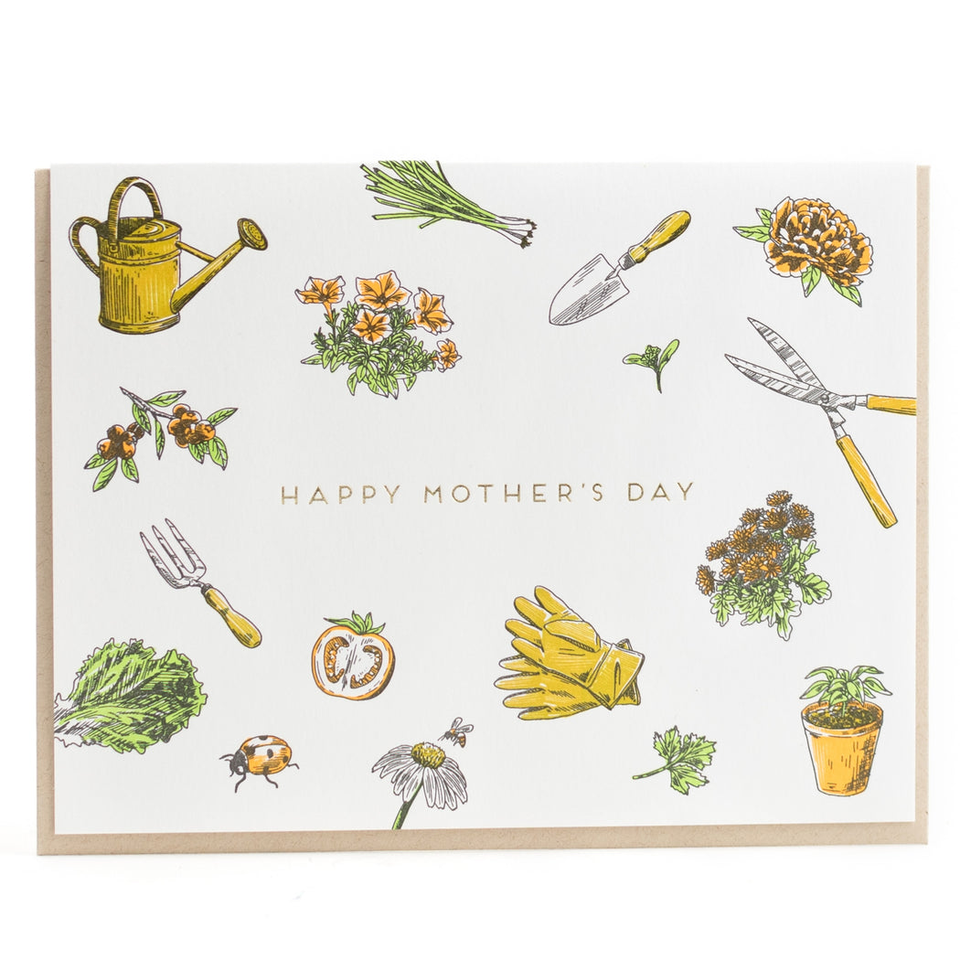 Gardening Happy Mothers Day Card