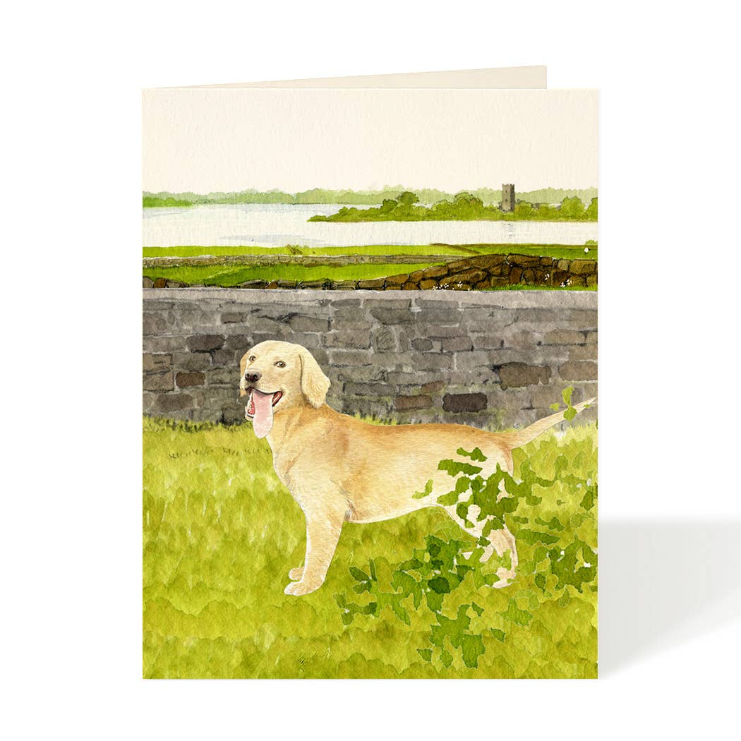 Golden Retriever Blank Card