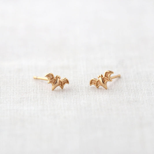 Bat Stud Earrings