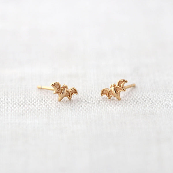 Bat Stud Earrings
