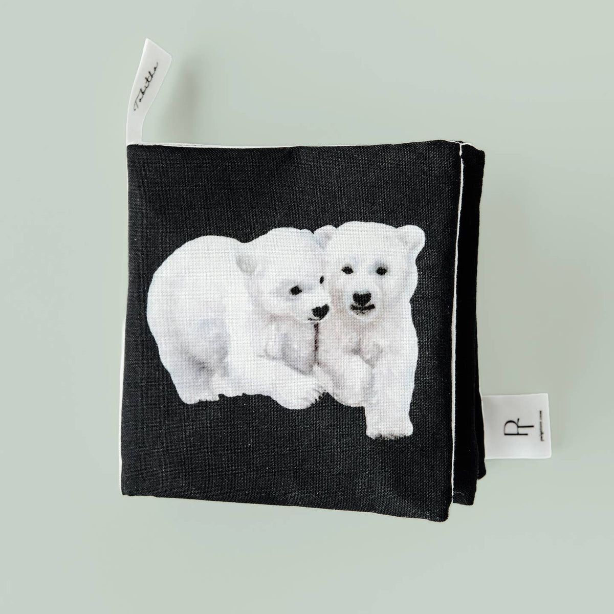 Organic Cotton Contrast Crinkle Book