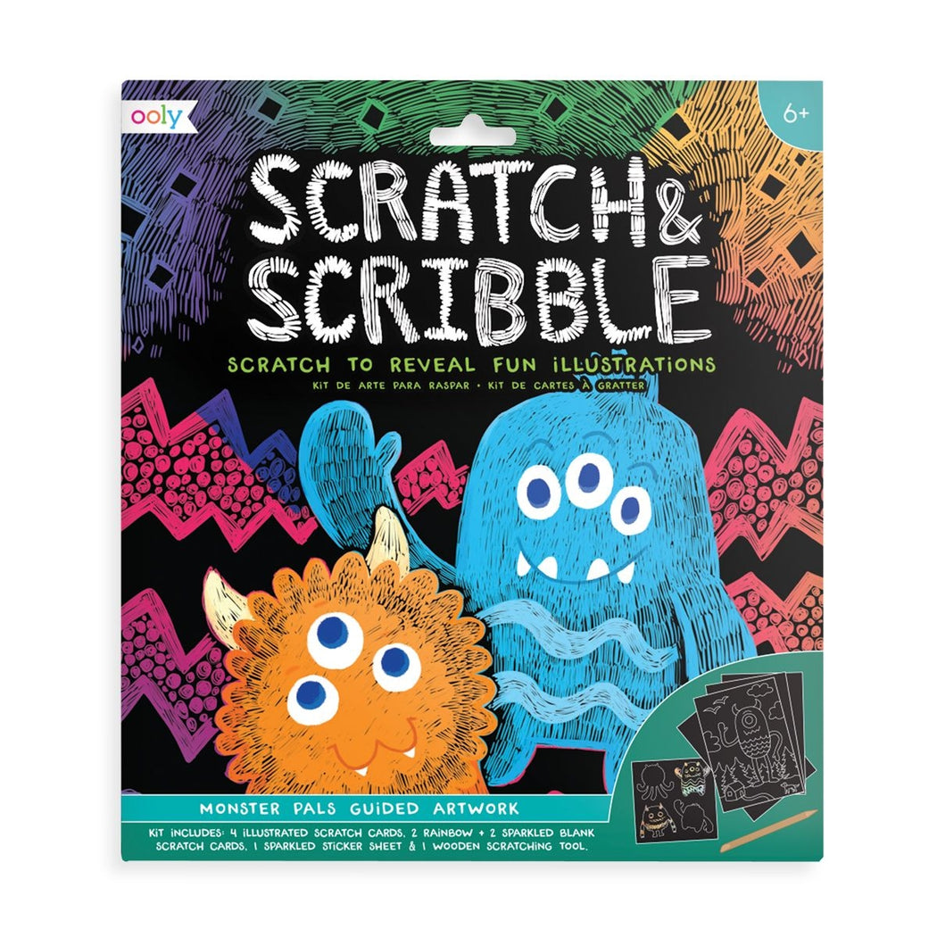 Scratch & Scribble Art Kit