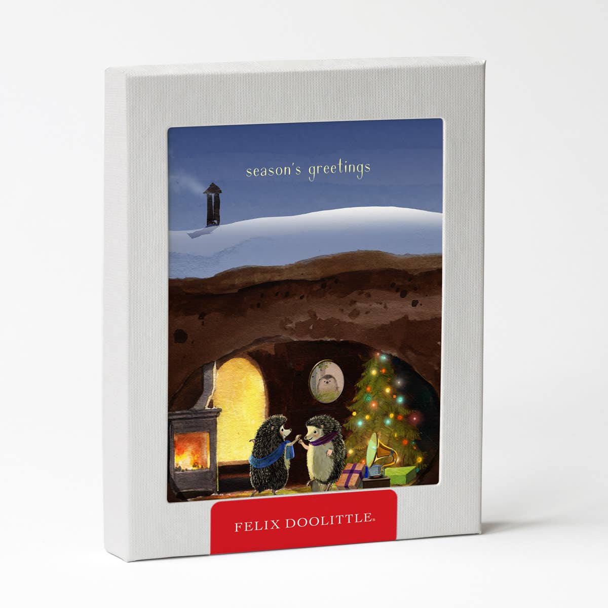Happy Burrow Seasons Greetings Set of Cards