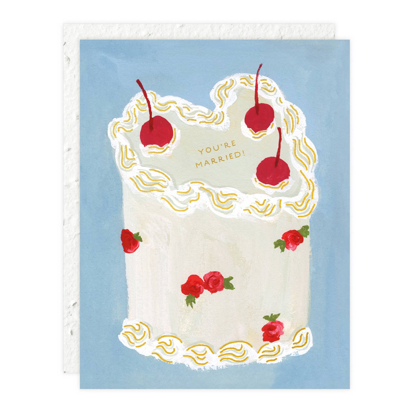 Youre Married Cake Card