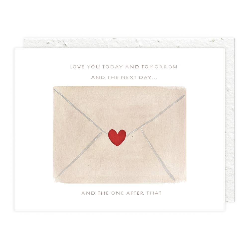 Love Letters Today Tomorrow After That Card