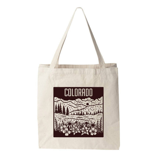Colorado Mountain Tote Bag