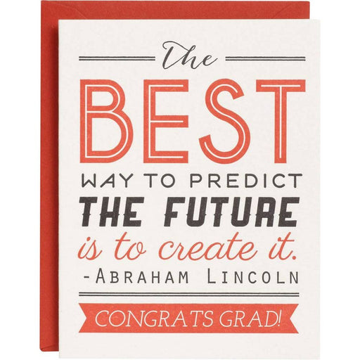 Predict Future Graduation Card