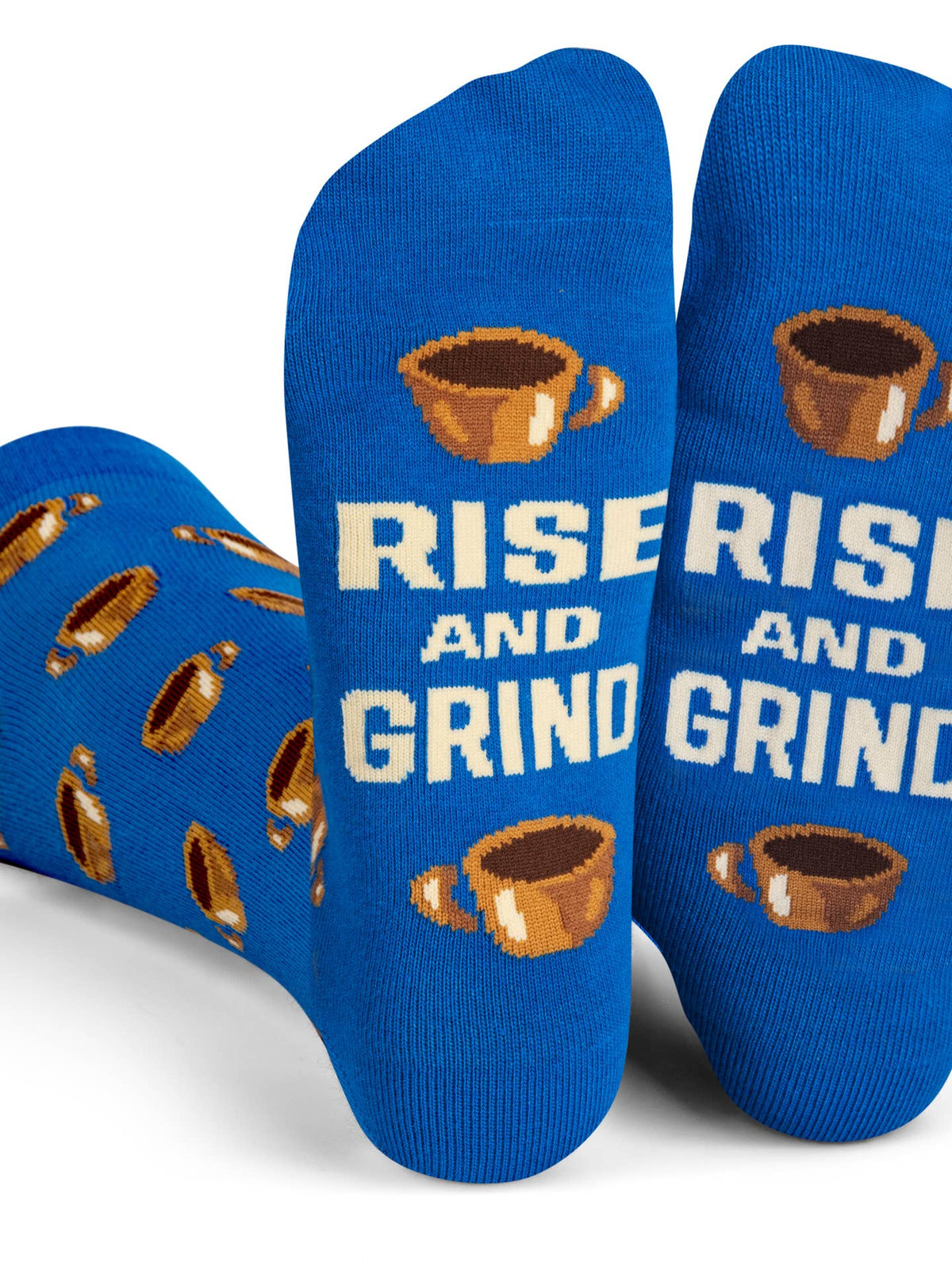 Rise and Grind Coffee Socks