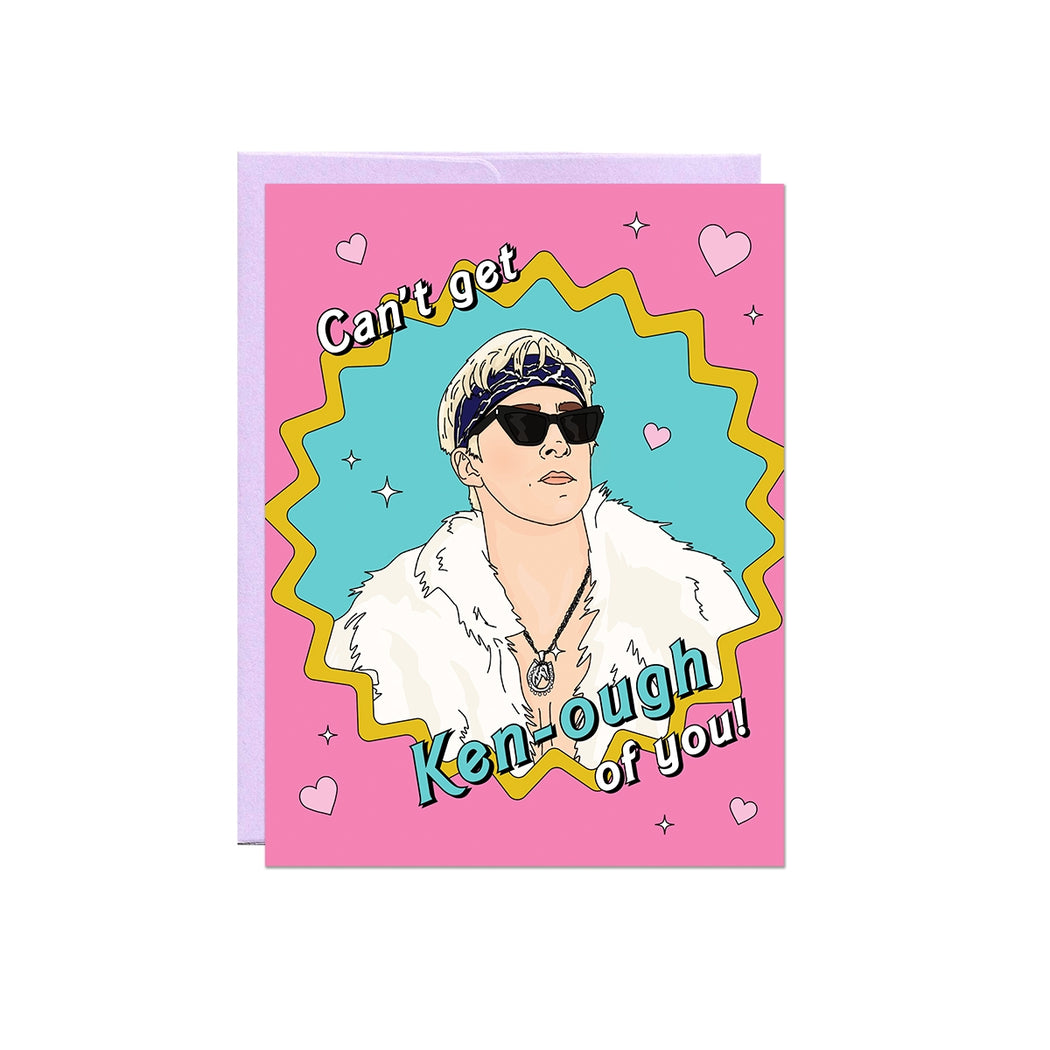 Cant Get Kenough of You Ken Barbie Card