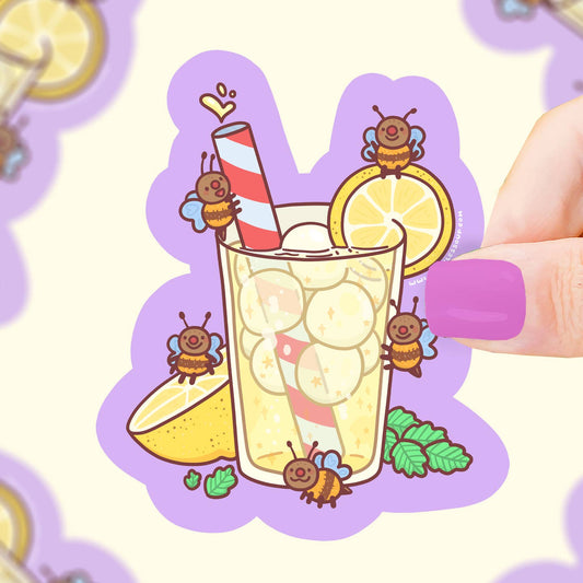 Bees and Lemonade Vinyl Sticker