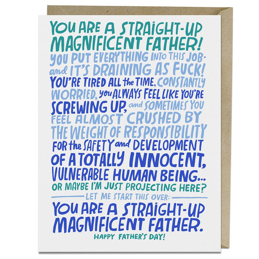 Magnificent Fathers Day Card