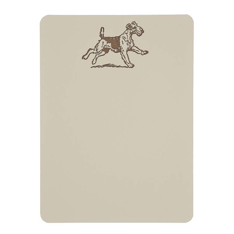 Running Dog Tails Boxed Notecards