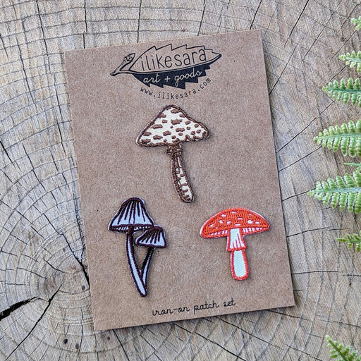 Mushroom Patches 3 Pack