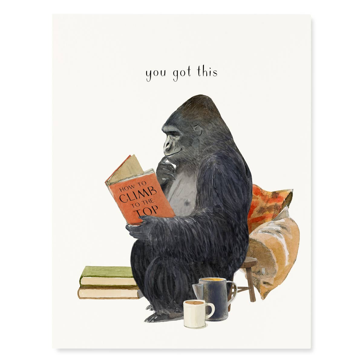 Gorilla You Got This Card