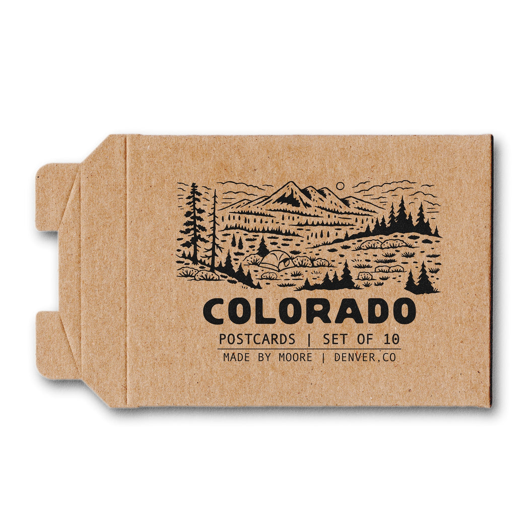 Colorado Postcard Set of 10 Pack