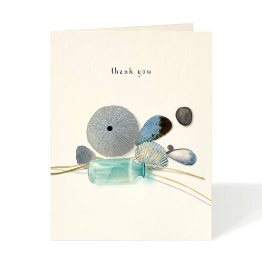 Beachcombing Thank You Card