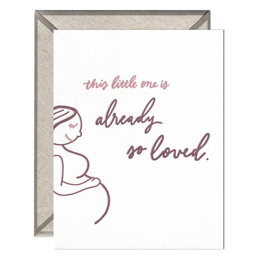 Already So Loved Little One Baby Card