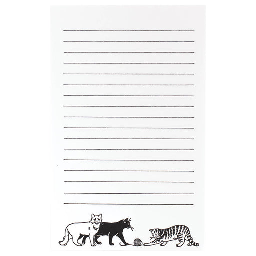 Cats At Play Letterpress Notepad