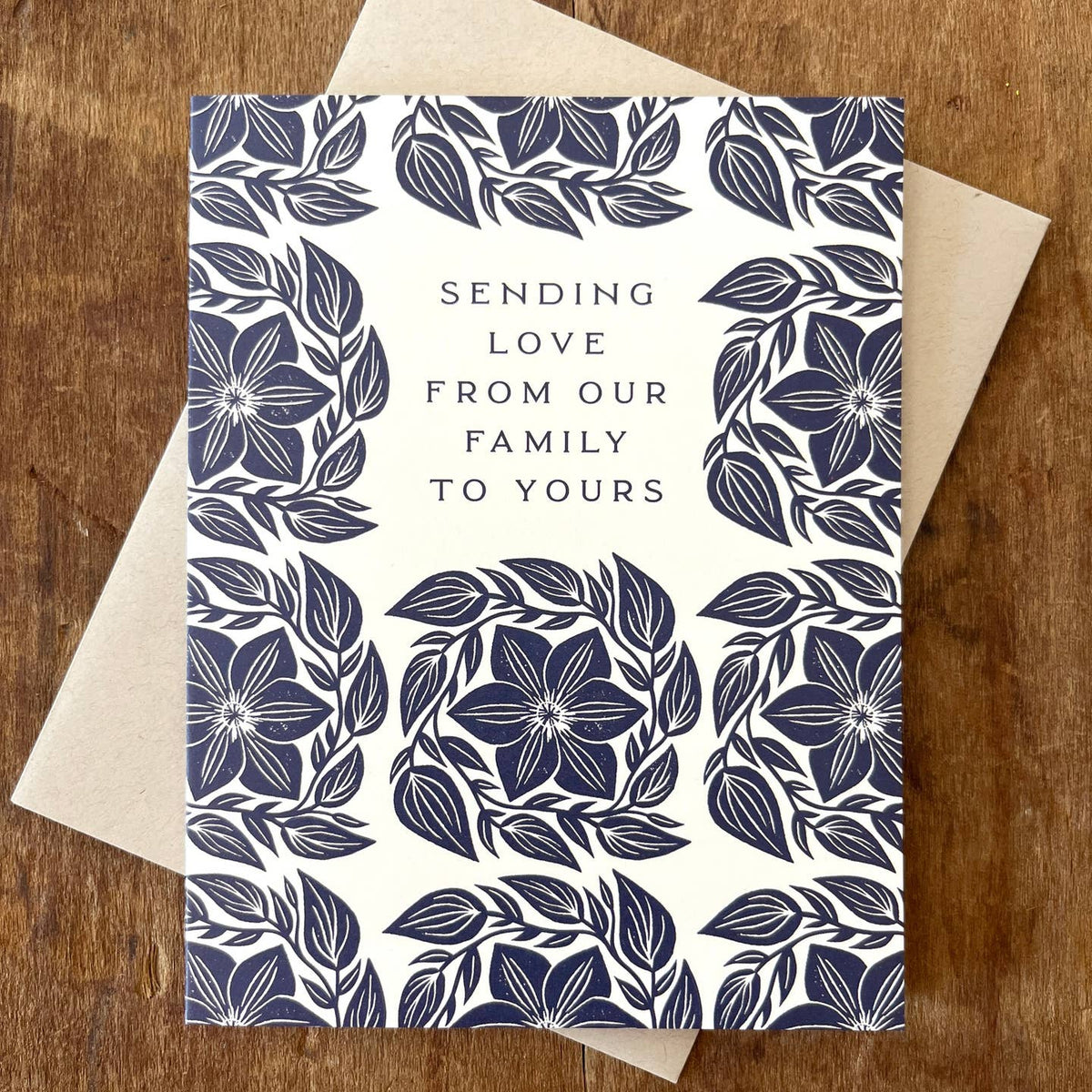 Sending Love from Our Family Card