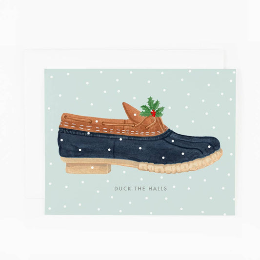 Duck the Halls Card