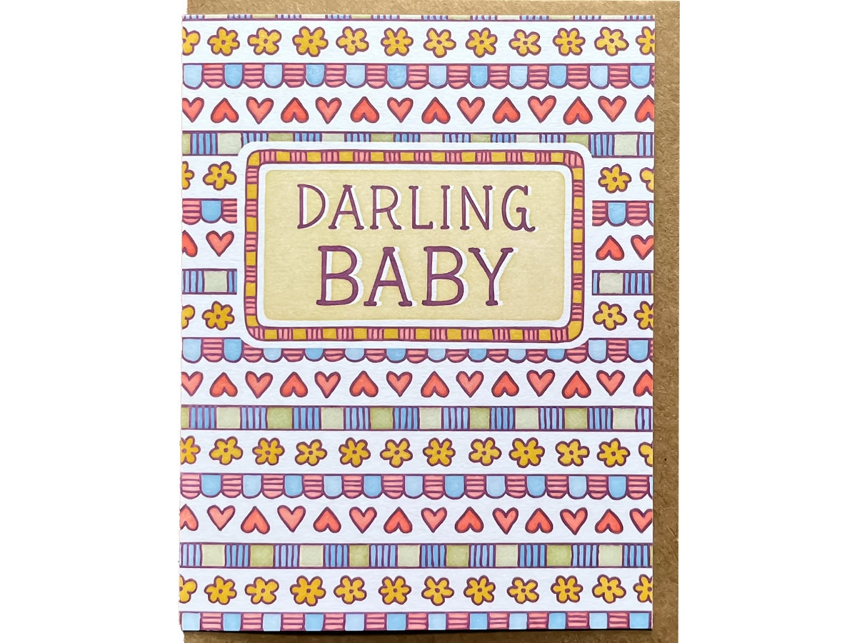 Darling Baby Card