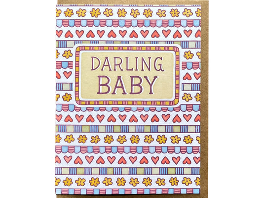 Darling Baby Card