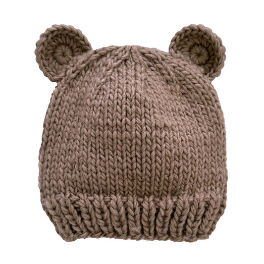 Bear Knit Baby Kids Hat