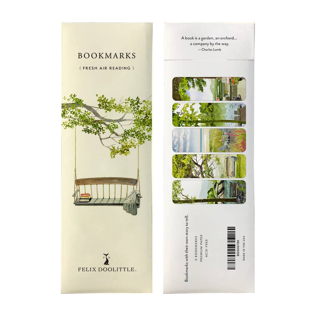 Fresh Air Reading Bookmark Set