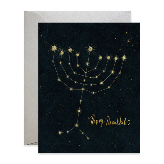 Hanukkah Constellation Card