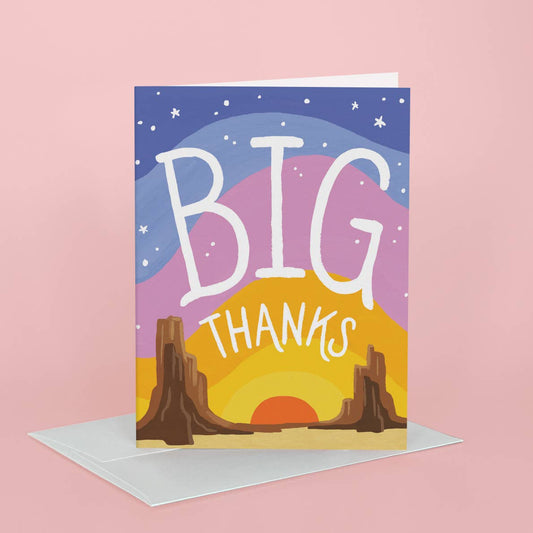 Big Thanks Card