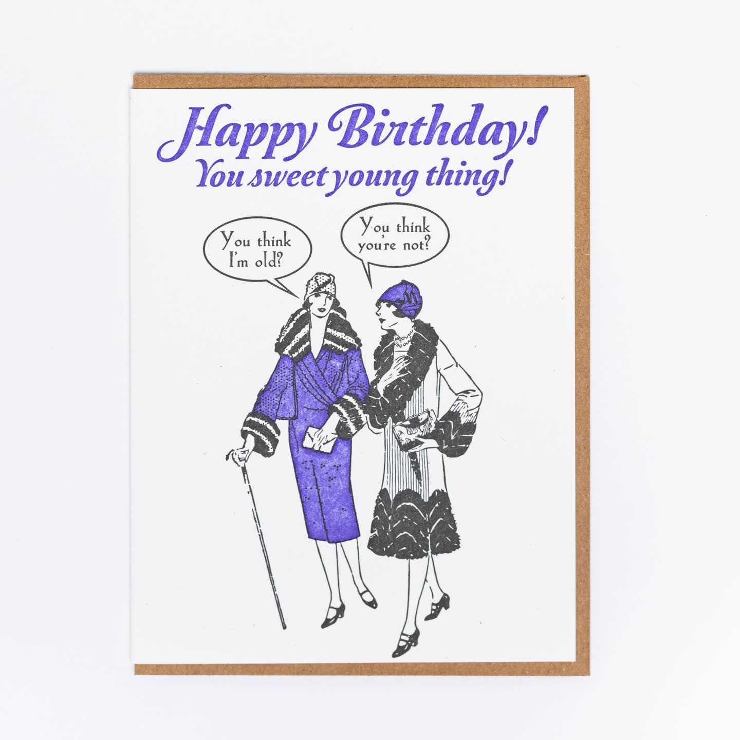 Sweet Young Thing Birthday Card