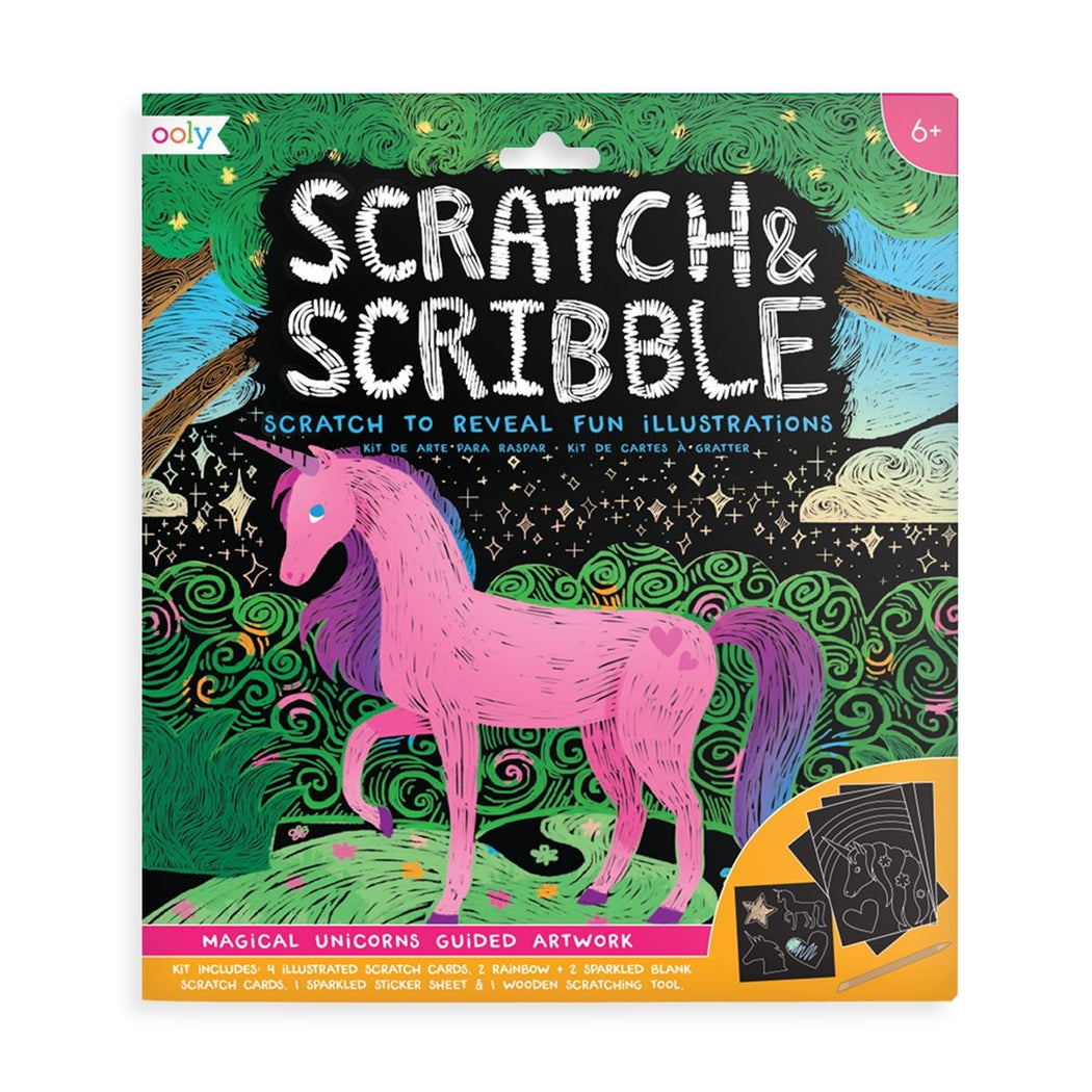 Scratch & Scribble Art Kit