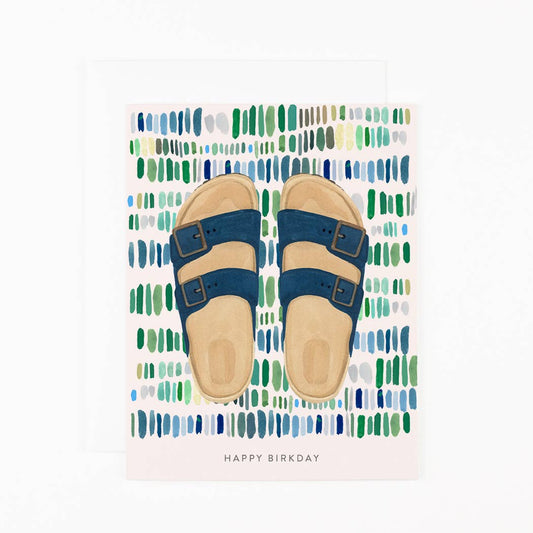 Happy Birkday Shoes Birthday Card