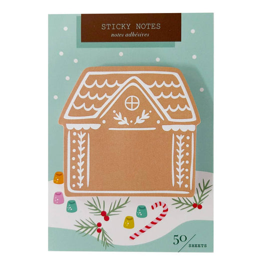 Gingerbread House Sticky Notes