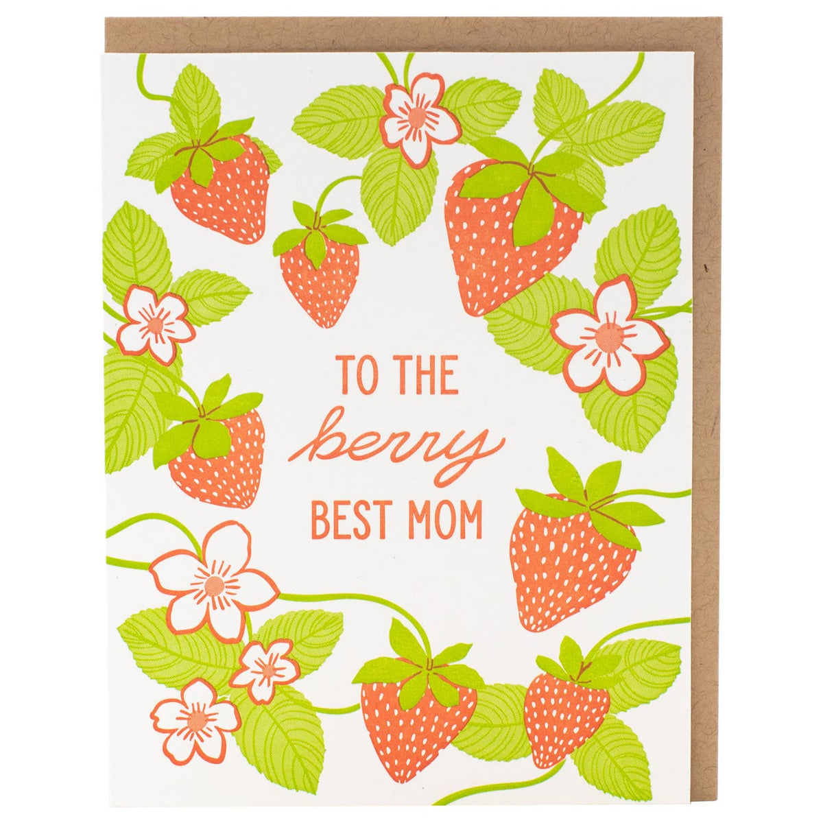 Berry Best Mom Card
