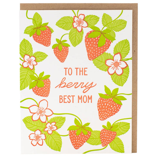 Berry Best Mom Card