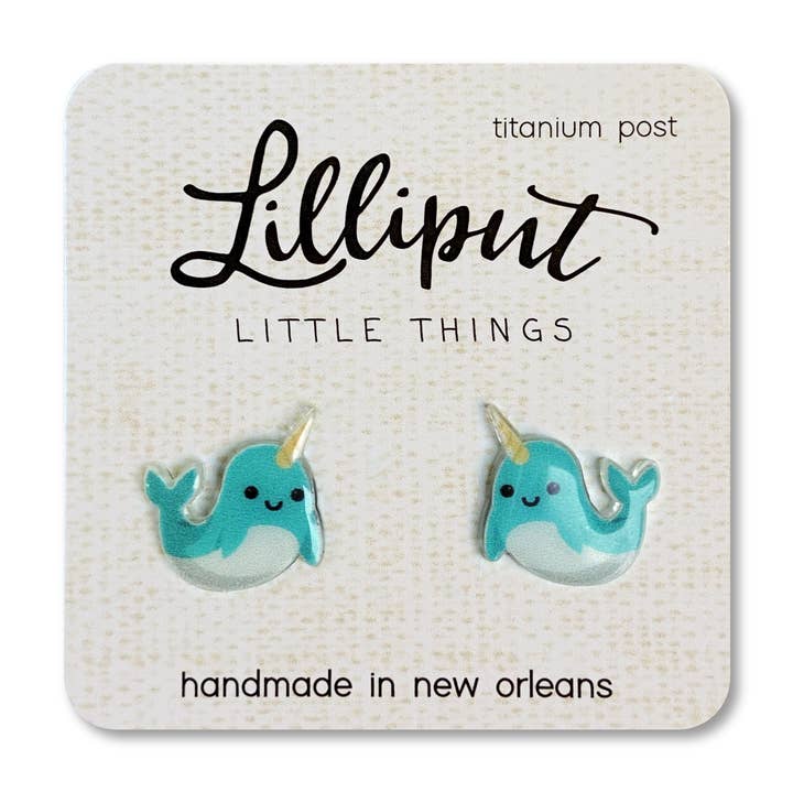 Narwhal Earrings