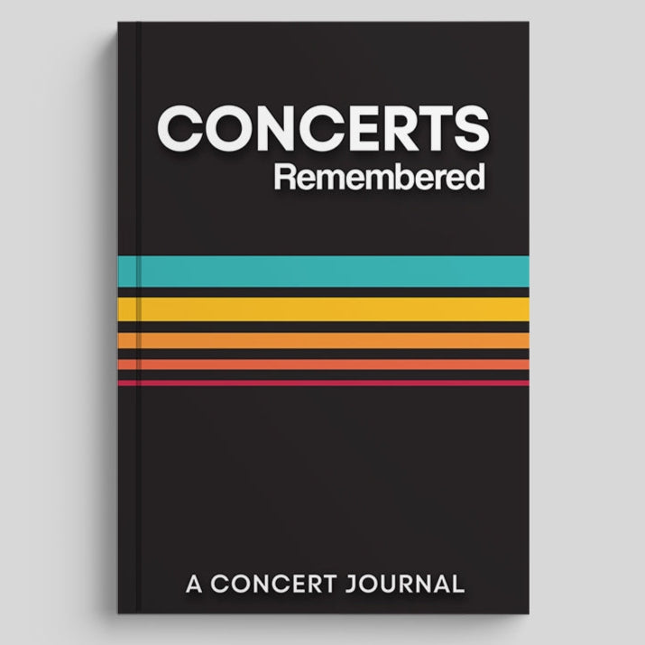 Concerts Remembered Journal