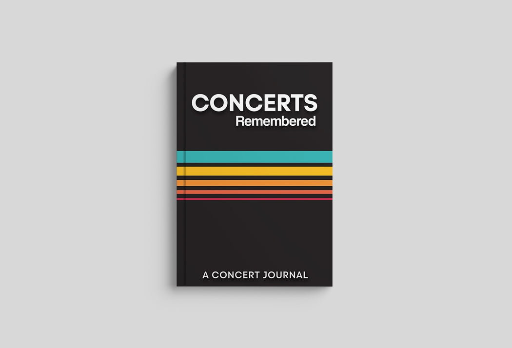 Concerts Remembered Journal