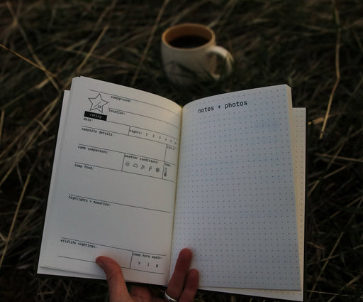 Hardback Camping Journal