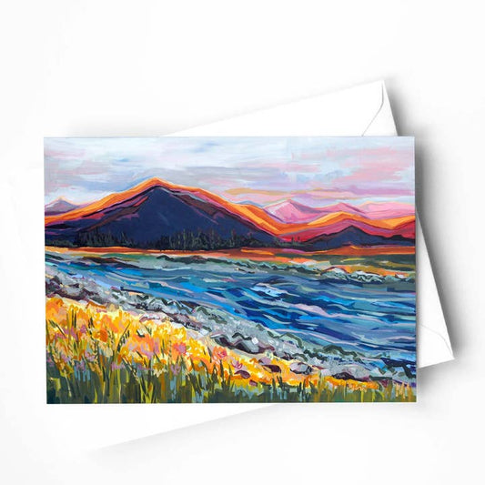 Rainbow River Blank Card