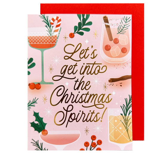 Get Into Christmas Spirits Card