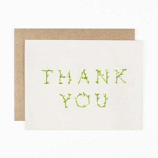 Daisies Thank You Card Set