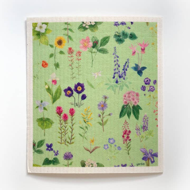 Wildflowers Sponge Cloth