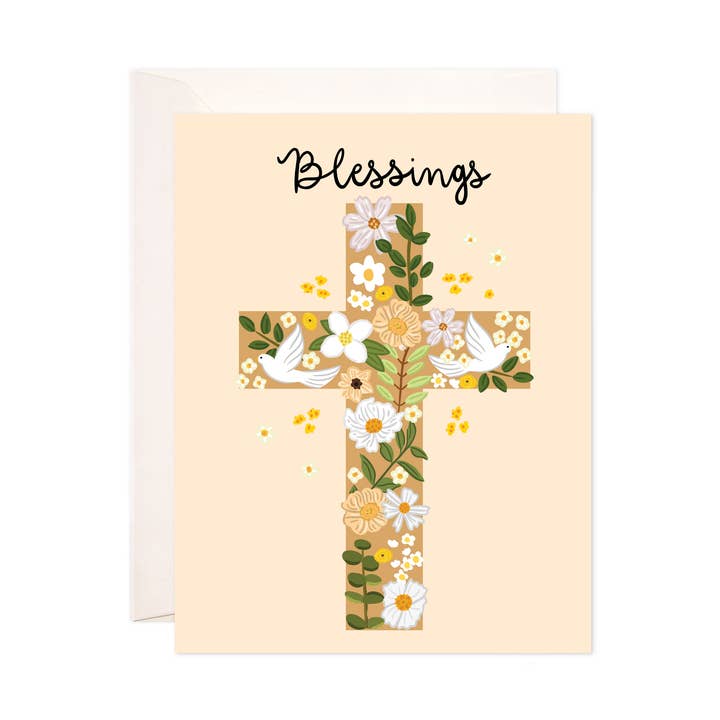 Blessings Cross Card
