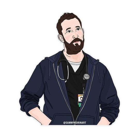 Dr Heartthrobby Noah Sticker