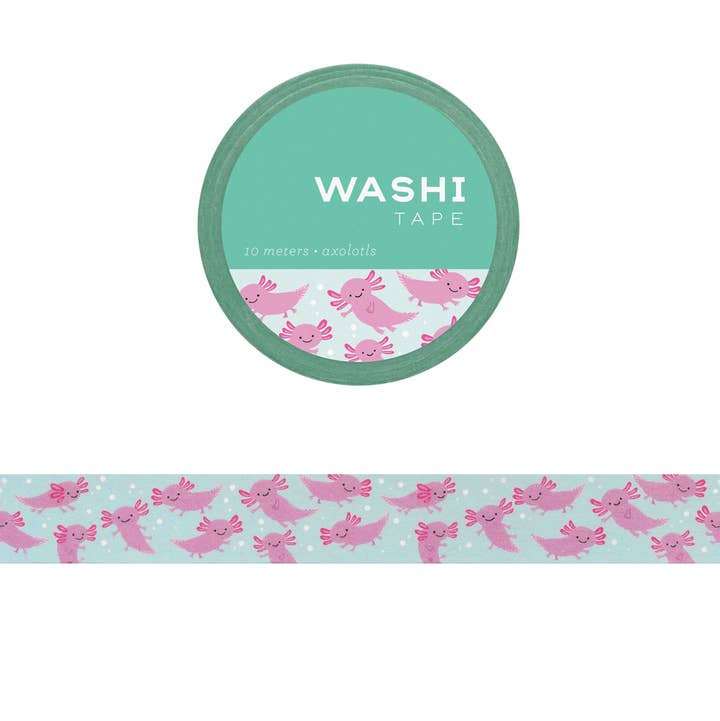 Axolotls Washi Tape